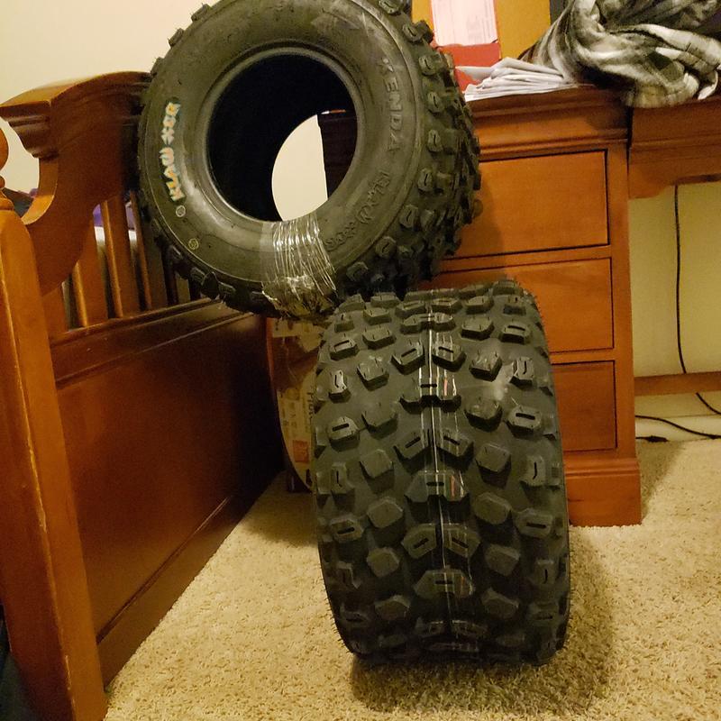 Kenda Klaw XC Rear ATV Tire - 20x11-9, 6-Ply, Dual Rotation Tread For Cross-Country & Hard Terrain - View #10