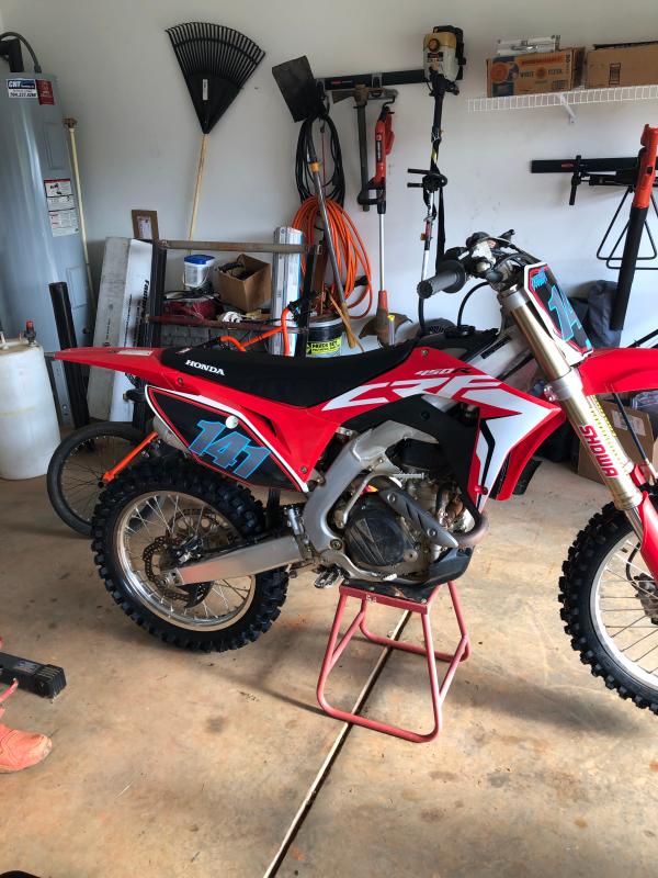 crf450r seat cover