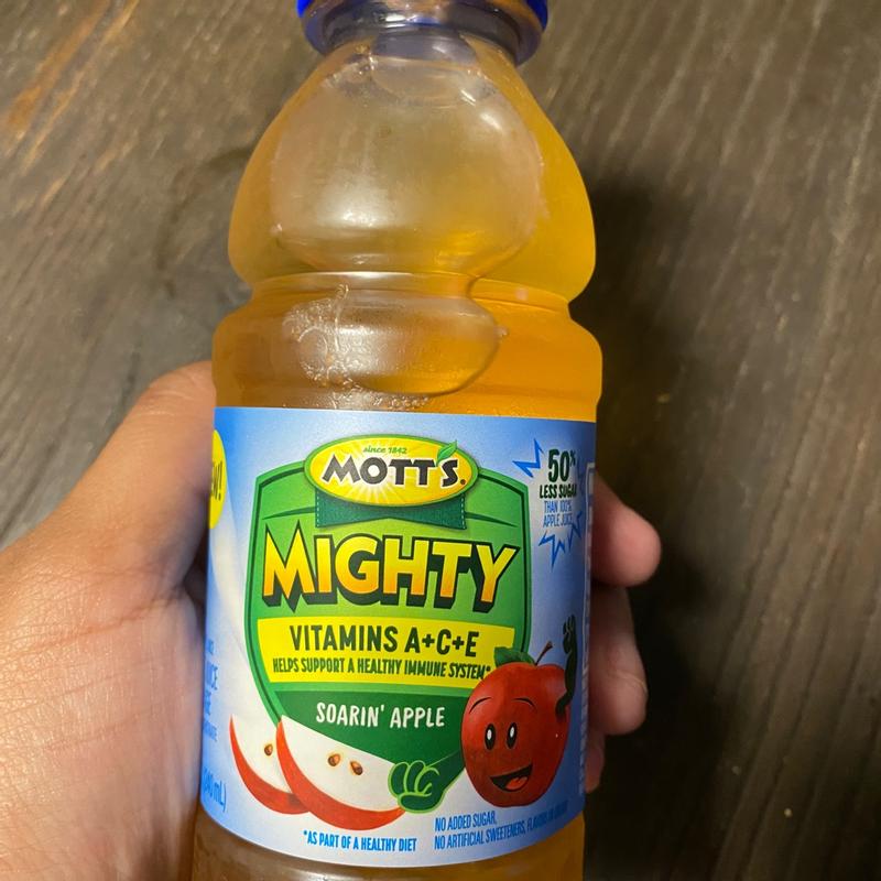 Mott's Mighty Soarin' Apple Juice, 64 Fl Oz Bottle Meijer