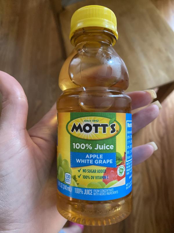 Mott's 100% Juice, Apple - 6 pack, 8 fl oz bottles