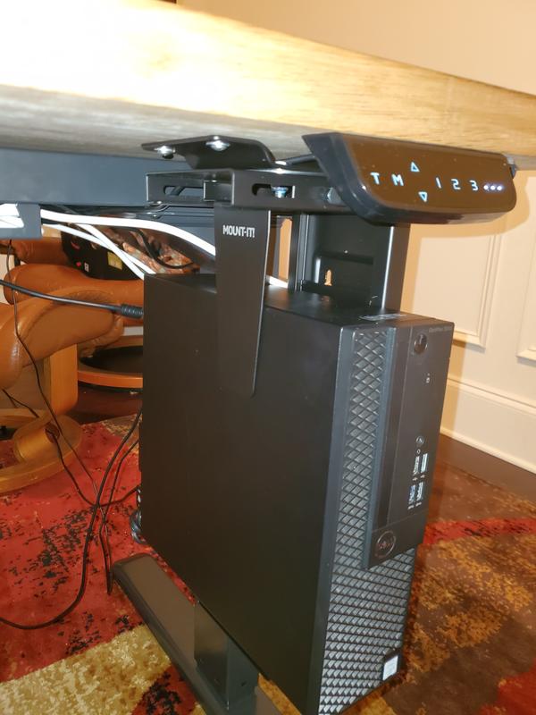 Mount-It Mi-7150 CPU Under Desk Mount Computer Tower Holder