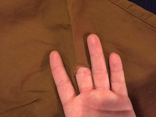 Photo submitted with review of product