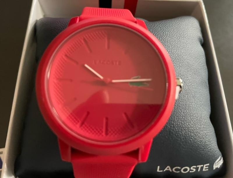 Men's Lacoste Red Watch