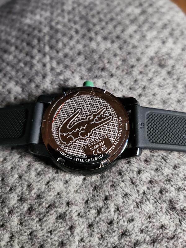 Lacoste Kids watch with alligator!