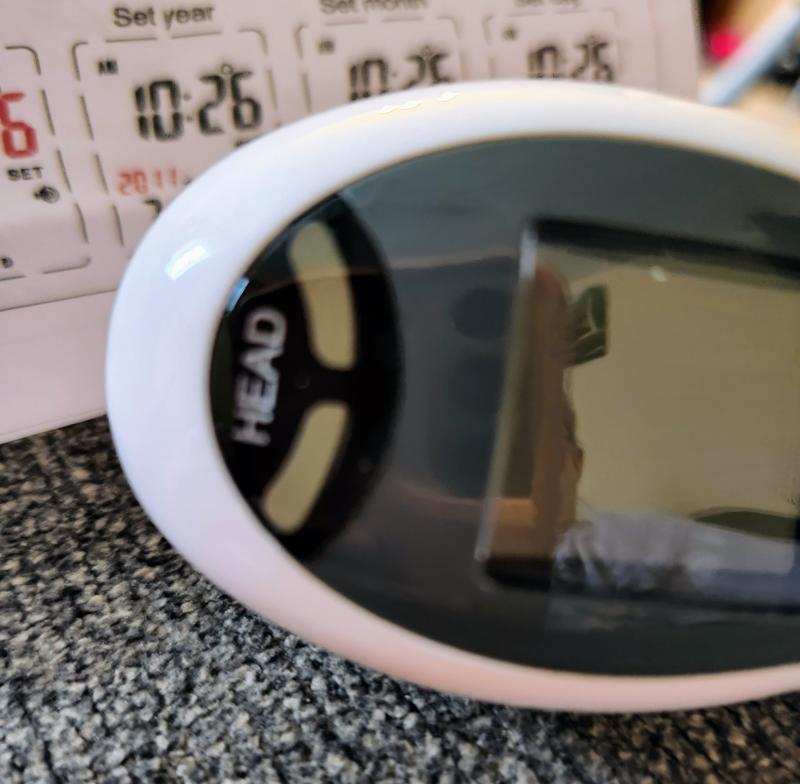 Press head button to use forehead probe