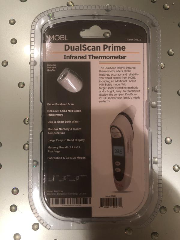 Mobi Infrared Thermometer, DualScan Prime