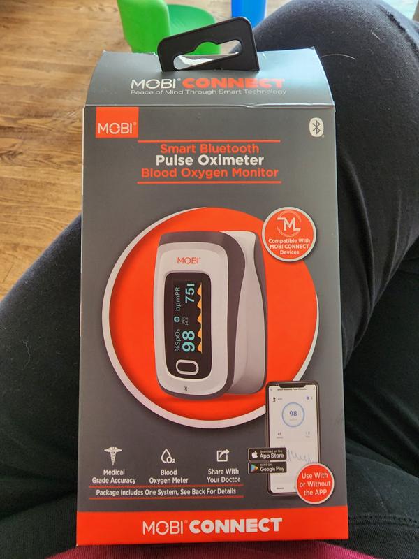 Smart Fingertip Bluetooth Pulse Oximeter - MOBI USA