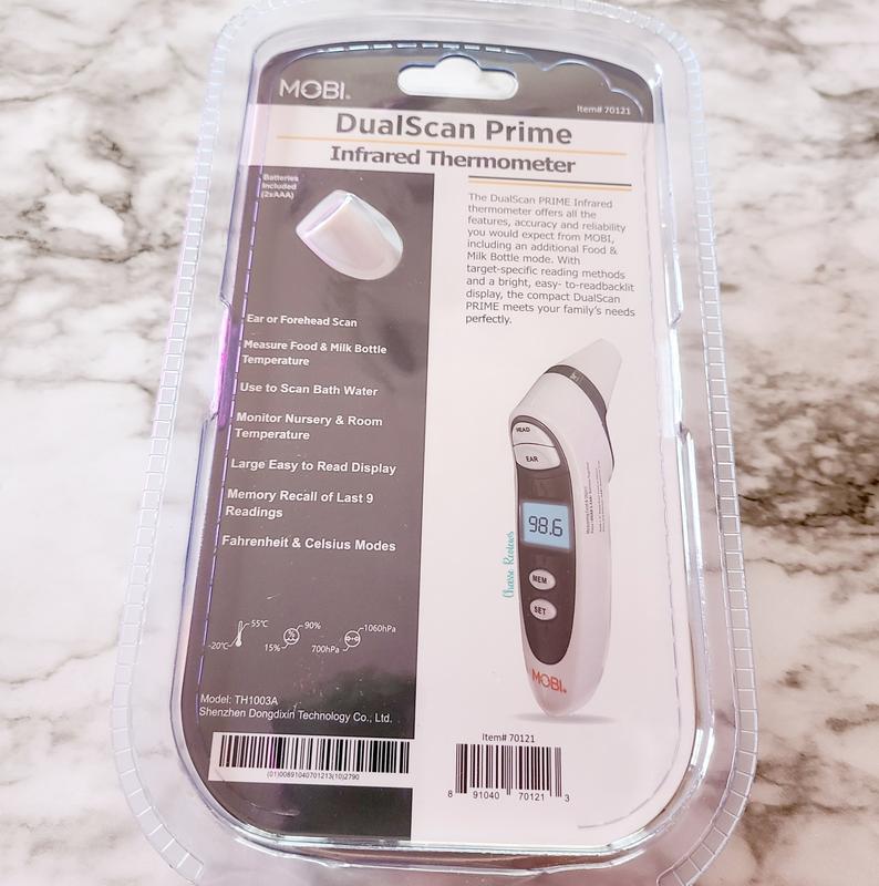 Mobi Dualscan Prime Ear And Forehead Thermometer : Target