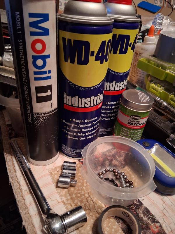 Shop supplies and lubricants/removers