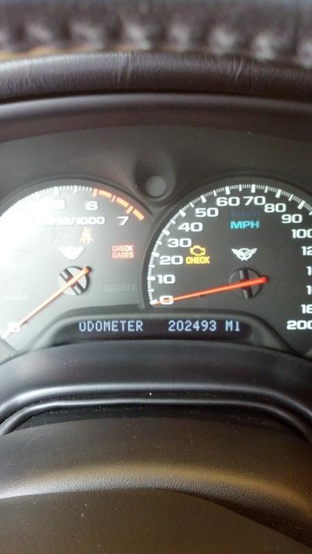 Odometer over 200K miles