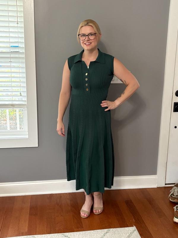 Customer photo for "Love the dress and it’s very flattering"