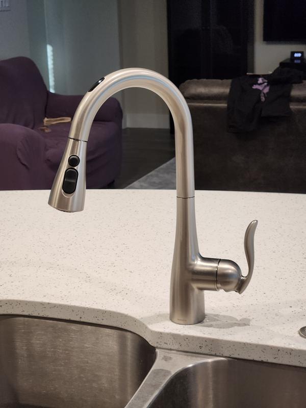 U by Moen on Kitchen Island