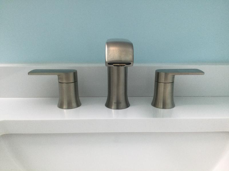 Genta Brushed Nickel Bathroom Faucet -- T6708BN -- Moen