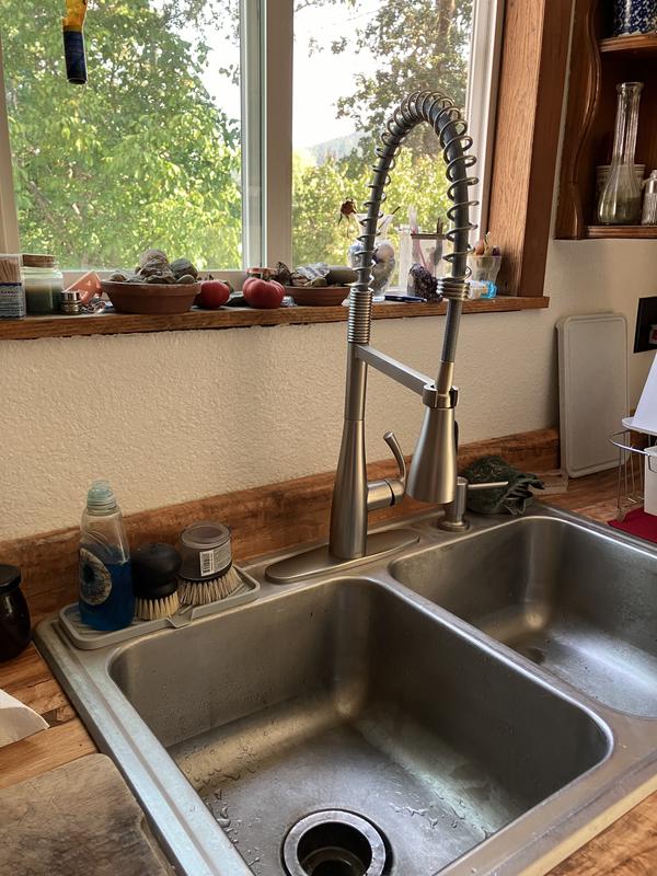 Essie One-Handle High Arc Pre-Rinse Spring Pulldown Kitchen