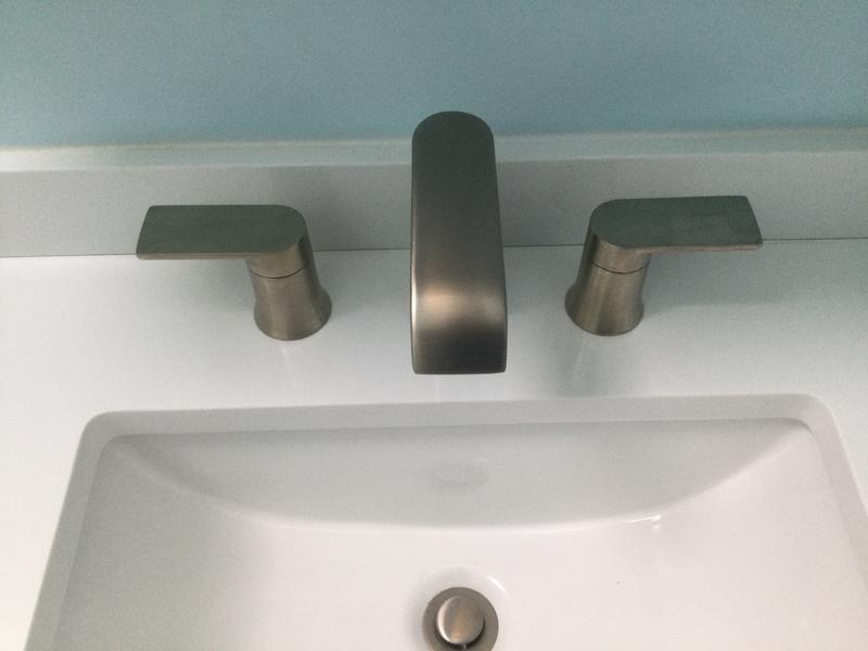 Genta Brushed Nickel Bathroom Faucet -- T6708BN -- Moen