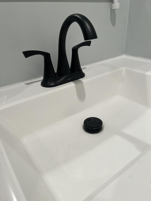 Korek Two-handle Centerset Bathroom Sink Faucet – Moen