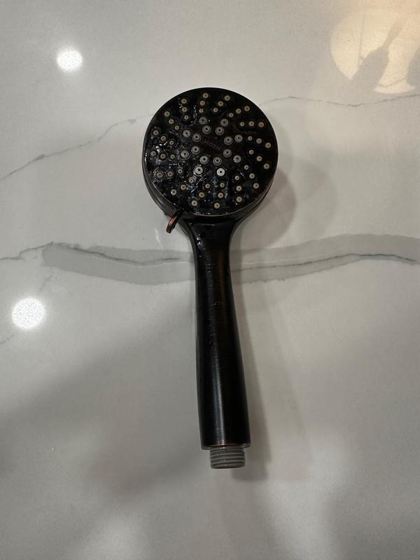 Snapped off shower head