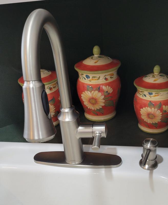Zabelle One-handle Pulldown Kitchen Faucet – Moen