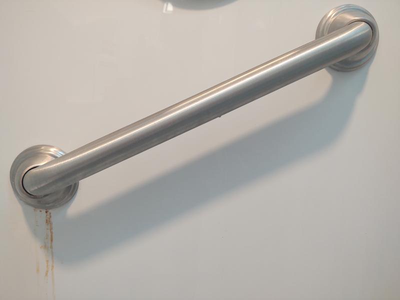 Aazon.co: oen YG8836CH Bathroo Safety 36-Inch Stainless Steel