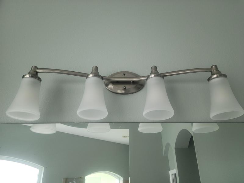 Moen eva deals vanity light