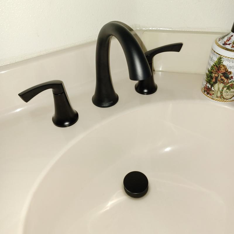 Korek Two-Handle Widespread Bathroom Sink Faucet – Moen