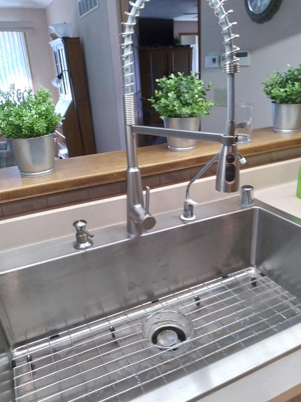 MOEN Reza 33 in. Drop-In/Undermount Single Bowl Stainless Steel