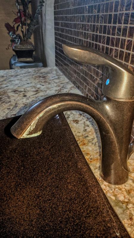 Eva Chrome One Handle High Arc Bathroom Faucet 6400 Moen