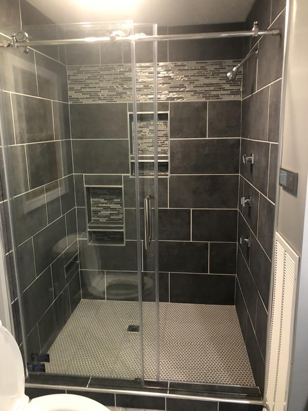 This new shower is heavenly!