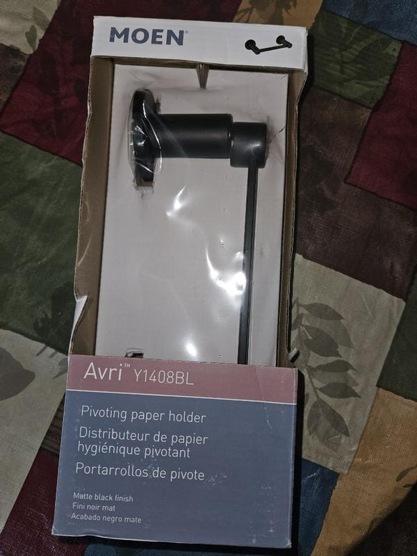 Moen YB5108CH Voss Chrome Pivoting Paper Holder - Free Shipping - Max - View #11