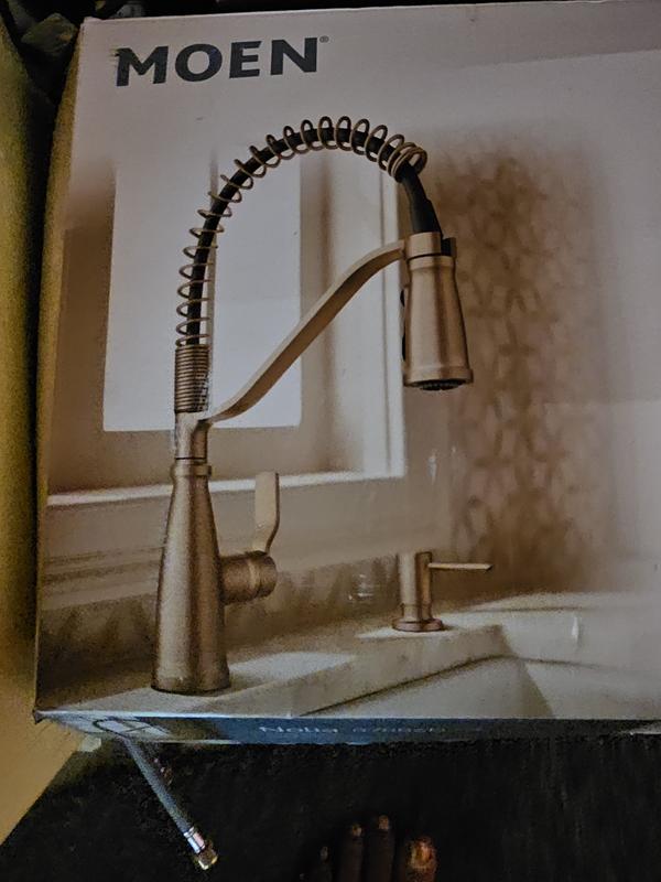 Moen Nolia Küchenarmatur Bronzed Gold - Edler Ausz Produktbild-Vorschau 4