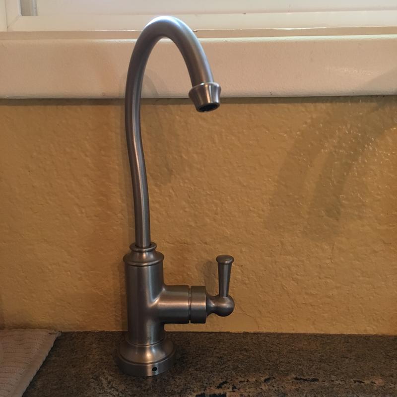 Sip Traditional Matte black One-Handle High Arc Beverage Faucet