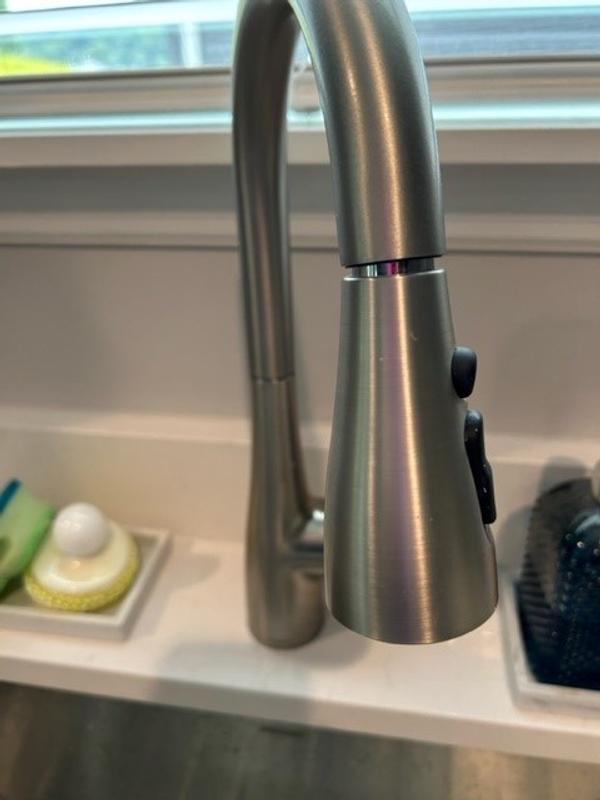 Faucet will not stay retracted