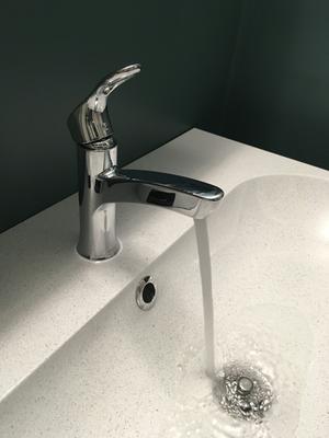 Kleo Chrome One Handle Low Arc Bathroom Faucet Ws84900 Moen