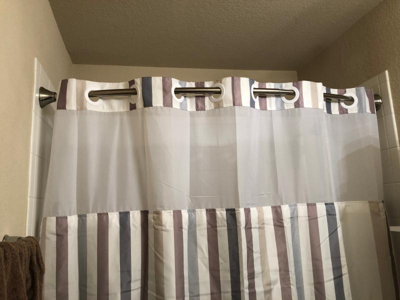 Curved Shower Rods Chrome Tension, Moen Curved Tension Shower Curtain Rods Work