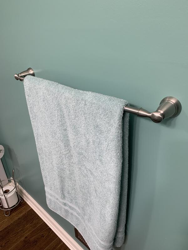 MOEN Banbury 24-Inch Double Towel Bar in Brushed Nickel