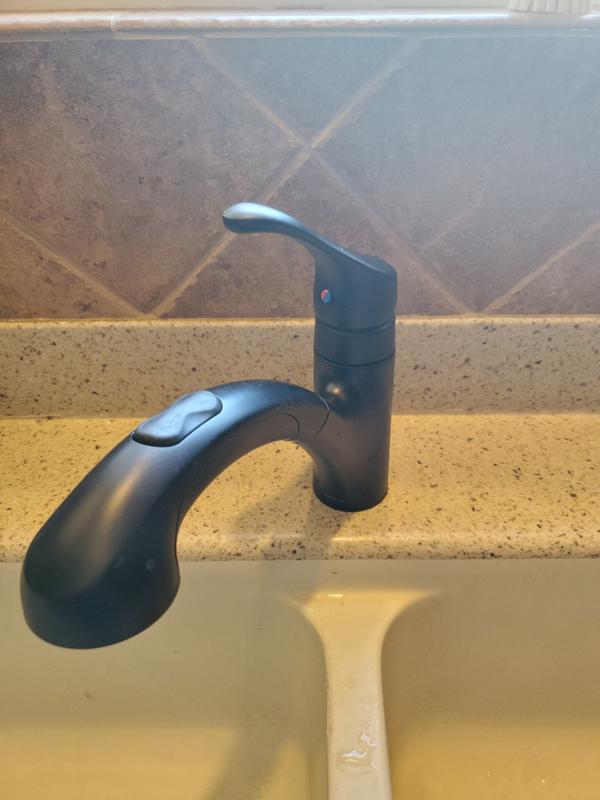 New faucet installed, easy peasy