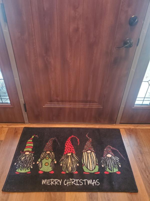 Love my new Christmas gnome rug!