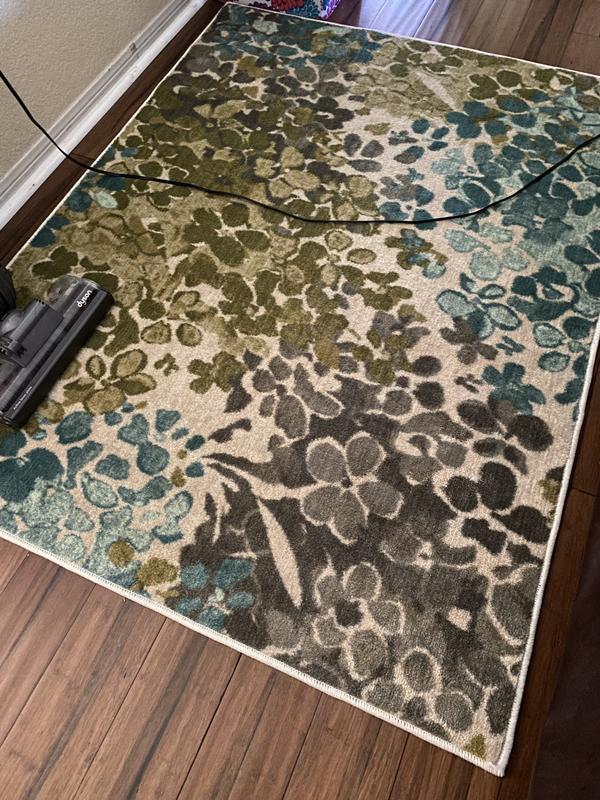 Mohawk Home Aurora Radiance Area Rug in Aqua Blue Bed Bath and Beyond Canada