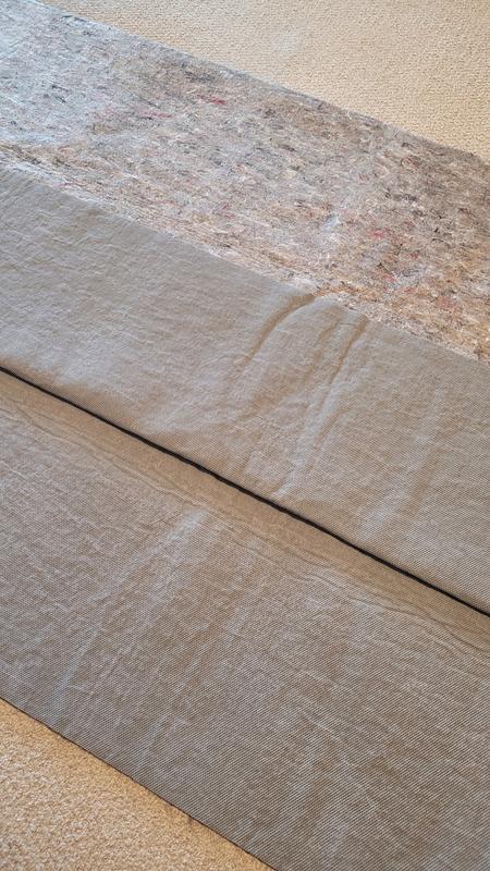 Double sided for use on hard or carpet flooring