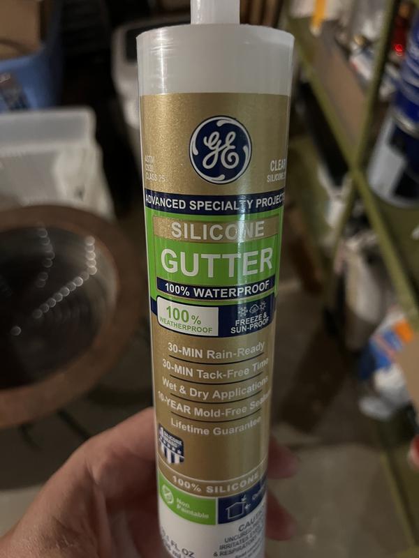 Gutter & Exterior Silicone 2® Sealant for Gutter Caulking Projects