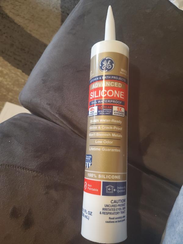 GE Premium Silicone 2 Glue - Squeeze, Clear, 2.8oz - Endicott, NY