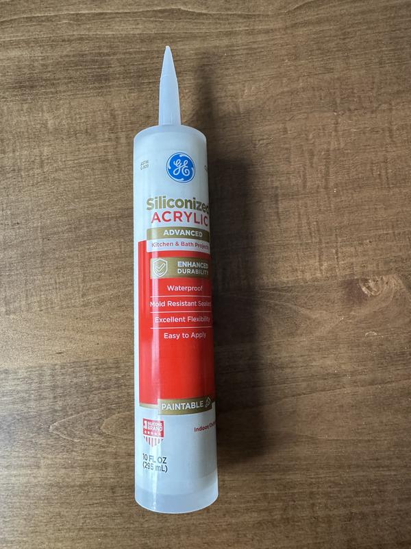 GE Premium Silicone 2 Glue - Squeeze, Clear, 2.8oz - Endicott, NY