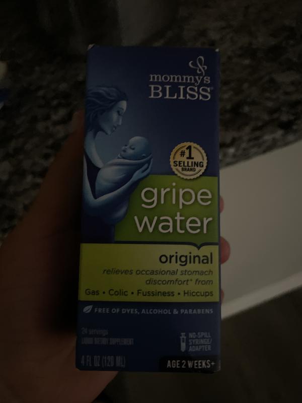 Mommy's Bliss Gripe Water, Original, 2 Weeks+, 4 fl. oz.