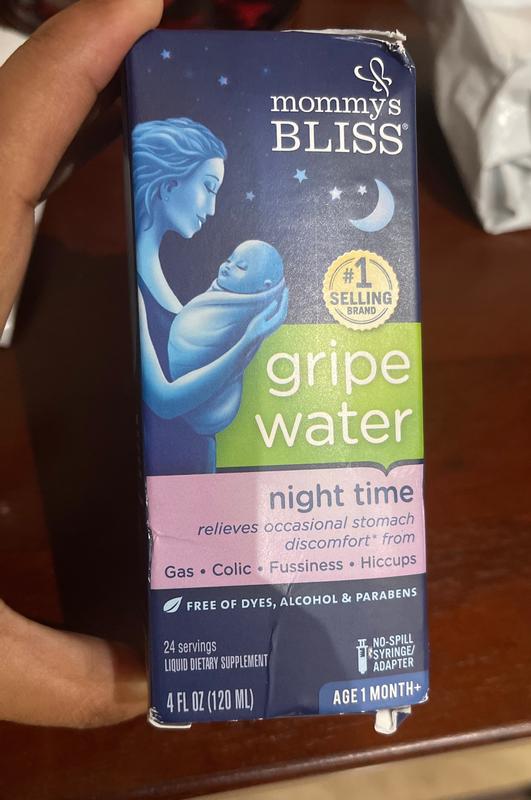 Mommy's Bliss Gripe Water Liquid Dietary Supplement Nighttime 1