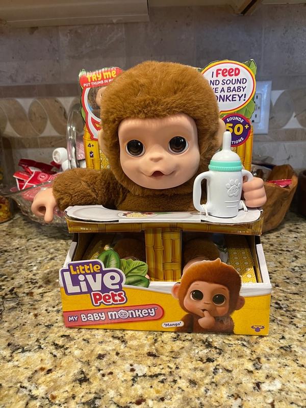 Pet Monkey Monkey Toy That Moves FurReal Plush Toy Interactive Pet