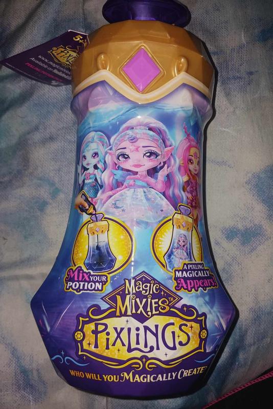 MAGIC MIXIES Pixlings. Create And Mix A Magic Potion That Magically Reveals  A Beautiful 6.5 Pixling Doll Inside A Potion Bottle - Who Will You  Magically Create : : Toys & Games