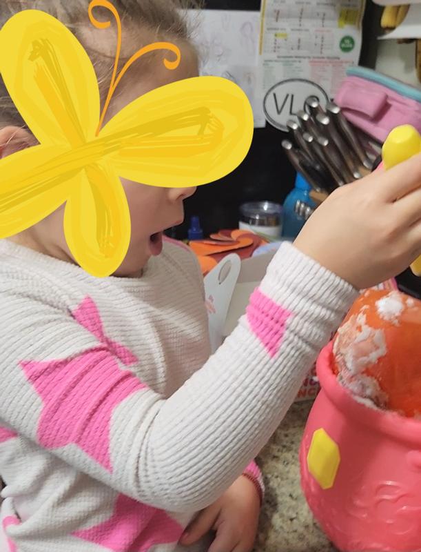 She was very surprised!