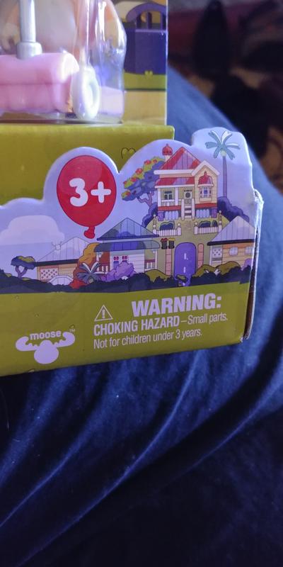 Does have choking hazard on the box so it's for age 3 and up