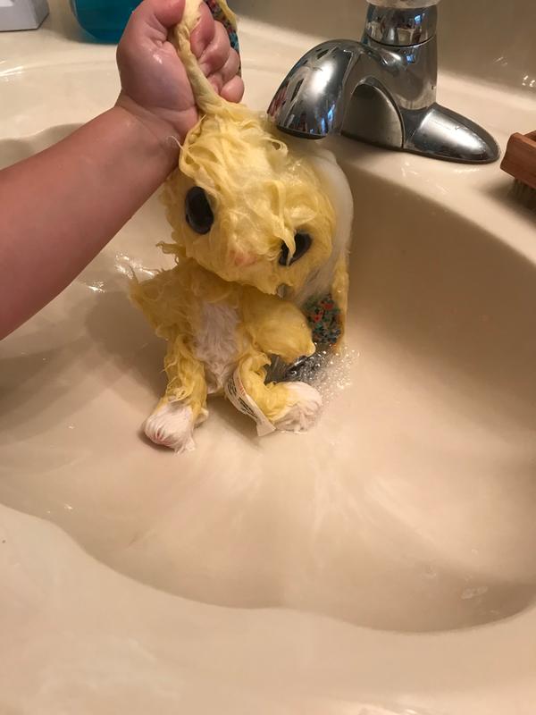 Getting a bath