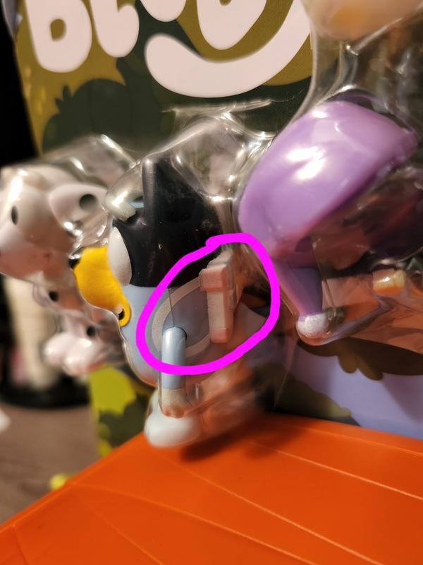 Bluey has a backpack!